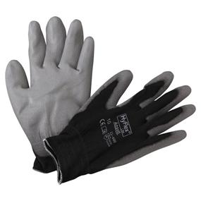 img 1 attached to Ansell 11 600 10 BK HyFlex Gloves Black: Optimum Protection with Sleek Design