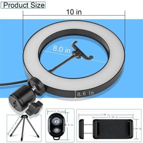 img 1 attached to Selfie Tripod Holder YouTube Brightness