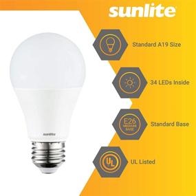 img 2 attached to 🌞 Sunlite 80599 - Bright Dimmable LED Bulb (Equivalent)