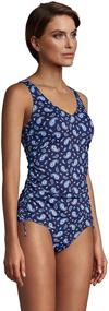 img 2 attached to Lands End Resistant Adjustable Underwire Women's Clothing for Swimsuits & Cover Ups