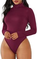 century star bodysuit turtleneck bodysuits women's clothing for lingerie, sleep & lounge logo