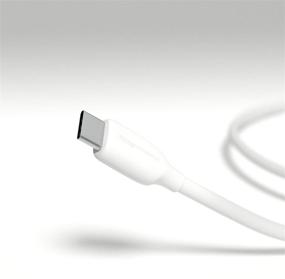 img 2 attached to 🔌 USB-IF Certified Amazon Basics 6-Foot White USB-C2.0 to USB-C Fast Charging Cable - 60W