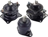 🔧 ena front right rear motor mount set of 3 for honda acura 2003-2007 accord 3.0l tl 3.2l automatic trans logo