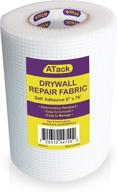 🔧 atack fiberglass drywall repair tape, 6-inch by 75-foot: heavy-duty self-adhesive solution for wall crack and seam patching logo