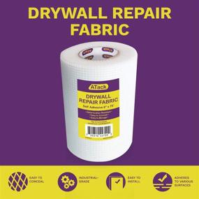 img 3 attached to 🔧 ATack Fiberglass Drywall Repair Tape, 6-Inch by 75-Foot: Heavy-Duty Self-Adhesive Solution for Wall Crack and Seam Patching