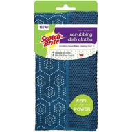 scotch brite polyester nylon scrubbing cloth logo