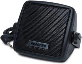 img 2 attached to 🔊 Enhance Your CB Radio Experience with RoadPro RP-108C 2-3/4" Extension Speaker - Includes Swivel Bracket!