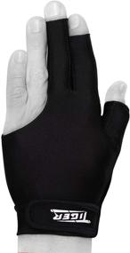 img 3 attached to Tiger X Billiard Glove Black X Large