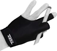 tiger x billiard glove black x large logo