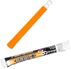 img 1 attached to 🔶 12 Pack Orange Emergency Safety Chemical Light Glow Sticks - Be Ready 12 Hour Industrial Illumination