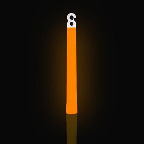 img 2 attached to 🔶 12 Pack Orange Emergency Safety Chemical Light Glow Sticks - Be Ready 12 Hour Industrial Illumination