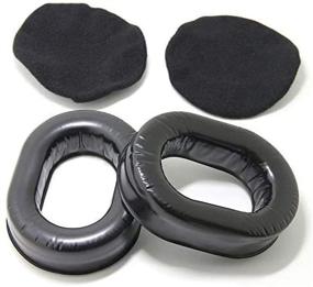 img 3 attached to 🎧 Ancable Comfort Gel Undercut Ear Seals: Enhancing David Clark Avcomm Pilot-USA ASA Flightcom Aviation Headsets with Deluxe Cloth Ear Seal Covers