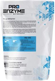 img 3 attached to 💪 Powerful Pro-Enzyme Laundry Detergent Powder - Expert-Level Stain Destroyer for Activewear, Clothing, Bedding - 90 Loads