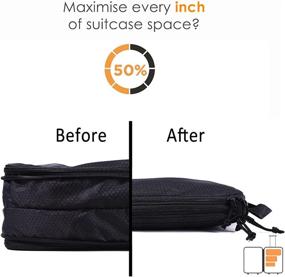 img 3 attached to 🧳 Efficient Suitcase Compression Luggage Organizer - Essential Travel Accessories for Smart Packing