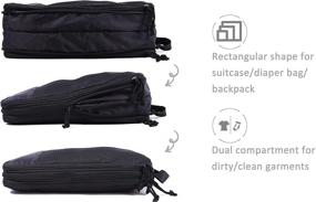 img 1 attached to 🧳 Efficient Suitcase Compression Luggage Organizer - Essential Travel Accessories for Smart Packing