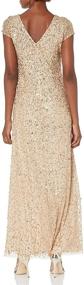 img 1 attached to Adrianna Papell Womens Crunchy Champagne