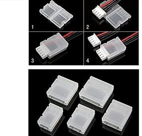 img 1 attached to 25pcs/lot XSD Model Lipo Battery Balancing Plug Protector AB Clip Buckle 2S 3S 4S 5S 6S JST-XH Balanced Head Protection Balance Plug Savers (5 PCS of Each Type)