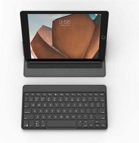 img 3 attached to ZAGG Flex: Slim, Portable Bluetooth Keyboard & Stand for Tablets, Smartphones, Smart TVs - Black