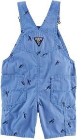 img 1 attached to 👶 World's Best Overalls for Baby Boys: OshKosh B'Gosh's Ultimate Clothing Choice