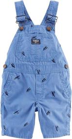 img 2 attached to 👶 World's Best Overalls for Baby Boys: OshKosh B'Gosh's Ultimate Clothing Choice
