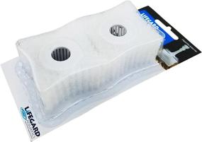 img 1 attached to 🧽 Lifegard Aquatics 2-Pack Replacement Sponge/Carbon Chamber for Mini Bubble Filter - Improved SEO