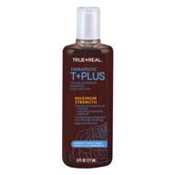 ⚗️ max strength true+real therapeutic t+plus tar gel dandruff shampoo with 1.0% coal tar - 6oz logo