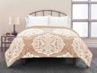 living jacquard chenille bedding comforter logo
