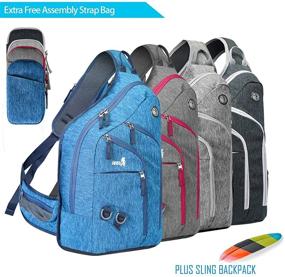 img 3 attached to 🎒 SEEU Oversized Daypack Backpack - Durable Backpacks for Casual Use