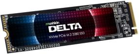 img 2 attached to Mushkin Delta Gen 4.0 2TB PCIe Gen4 x4 NVMe 1.3 🔒 M.2 Гейминг PS5 Внутренний SSD - 3D QLC - Аппаратное шифрование (MKNSSDDE2TB-D8)