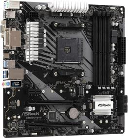 img 3 attached to 💻 ASRock B450M PRO4-F AM4 AMD Promontory B450 DDR4 Quad CrossFireX SATA3 USB3.1 M.2 A GbE MicroATX Материнская плата