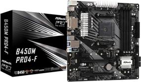 img 1 attached to 💻 ASRock B450M PRO4-F AM4 AMD Promontory B450 DDR4 Quad CrossFireX SATA3 USB3.1 M.2 A GbE MicroATX Материнская плата