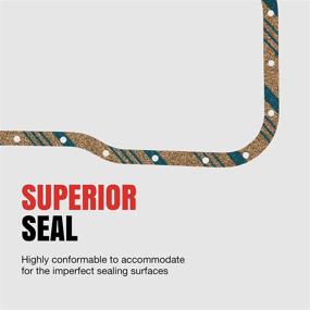 img 2 attached to 🔧 FEL-PRO OS 30767 R Oil Pan Gasket Set: Reliable Seal for Superior Engine Performance