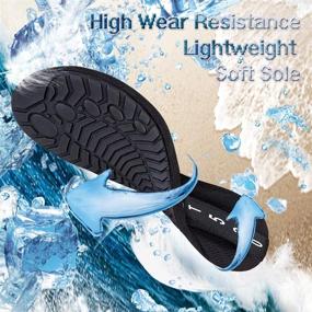 img 1 attached to 👟 YALOX Water Shoes: Unisex Quick-Dry Aqua Socks for Beach, Pool, Surfing, and Yoga