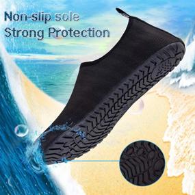 img 2 attached to 👟 YALOX Water Shoes: Unisex Quick-Dry Aqua Socks for Beach, Pool, Surfing, and Yoga