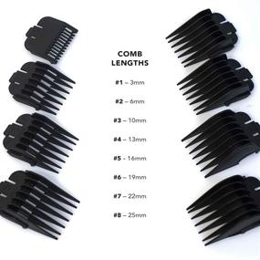 img 2 attached to Black Attachment Comb Clippers Set