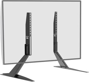 img 4 attached to 📺 WALI TVS002 Universal TV Stand Table Top for LCD Flat Screen TV, 23-42 inch, VESA 200x400mm