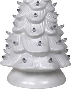 img 2 attached to 🎄 15in Pre-lit Hand-Painted Ceramic Tabletop Christmas Tree: A Stunning Centerpiece for Your Festive Indoor Décor!