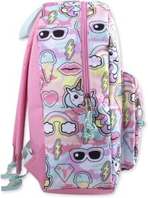 img 2 attached to Trailmaker Printed Backpack Padded Unicorns Kids' Furniture, Decor & Storage