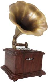 img 3 attached to Vintage Classic Phonograph Gramophone Speaker