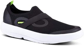 img 3 attached to 👟 Ultimate Comfort and Support: OOFOS Men's Fibre Slip Recovery Footwear