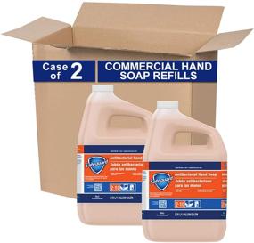 img 4 attached to Safeguard Professional Antibacterial Hand Soap Refill - Bulk 1 Gal. Liquid Hand Soap (2-Case Pack)