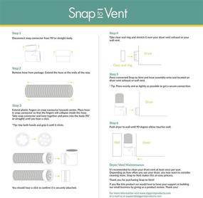 img 3 attached to 🔌 STV-M Dryer Duct Connector - Simple DIY Dryer Vent Hookup Kit - by Ziggurat Products