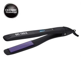 img 3 attached to 💁 Superior Styling: Hot Tools Professional Ceramic + Tourmaline Digital Flat Iron, 1 Inch!