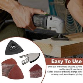 img 2 attached to LKEREJOL Woodworking Practical Oscillating Triangle Tool Set