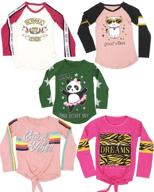 👗 miss popular girls' fashion clothing multi pack t-shirt logo