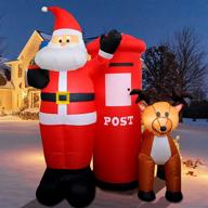 christmas inflatables outdoor decorations built logo