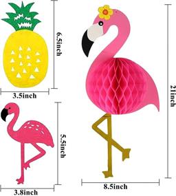 img 1 attached to 🍍 Lenugeo Hawaiian Decoration – Pineapple Bachelorette Banner for Classrooms
