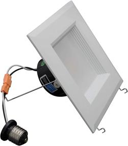 img 2 attached to NICOR Lighting Recessed Downlight DQR5 10 120 3K WH BF