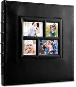 img 4 attached to 📸 Viwril Photo Albums - Leather Cover, Holds 600 4x6 Photos, Perfect Christmas Birthday Gifts for Mum, Wedding, Anniversary, Baby Album, Family Memory Albums (Black)