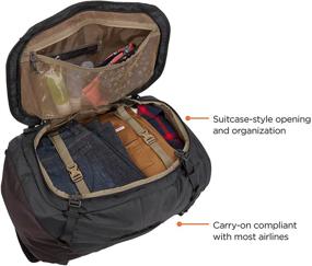 img 2 attached to Thule Landmark Obsidian Travel Pack: Versatile Backpacks for Travel and Everyday Use